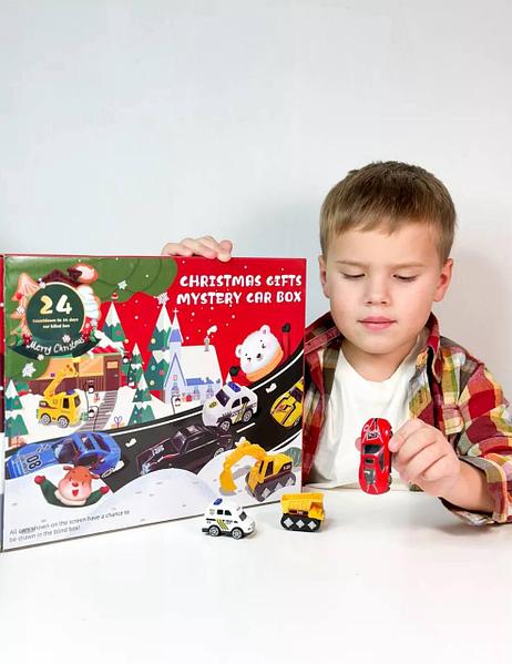 Christmas Gifts Mystery Car Box | 24 Days Advent Calendar | 3+