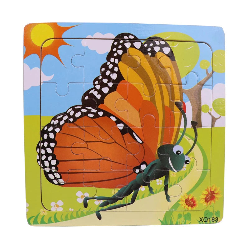 Small Board Puzzle Butterfly