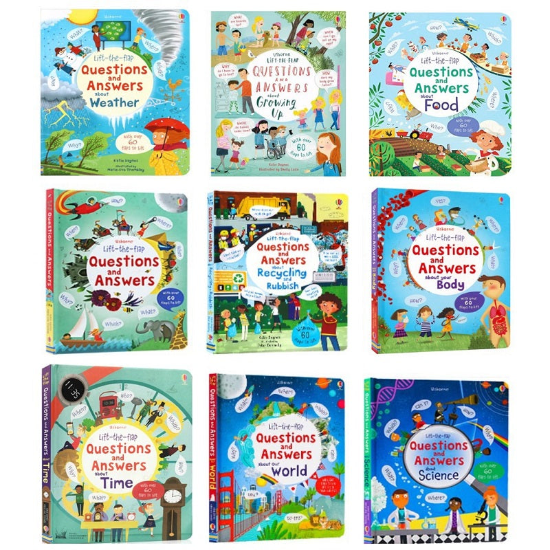 Usborne Questions And Answers Books Lift-the-Flap