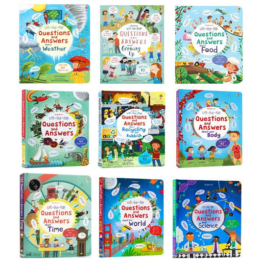 Usborne Questions And Answers Books Lift-the-Flap