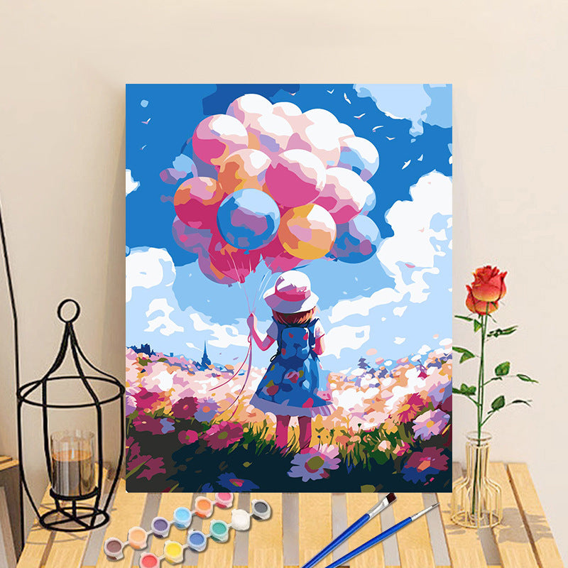 DIY Paint by Numbers Canvas Kit | 40×50cm