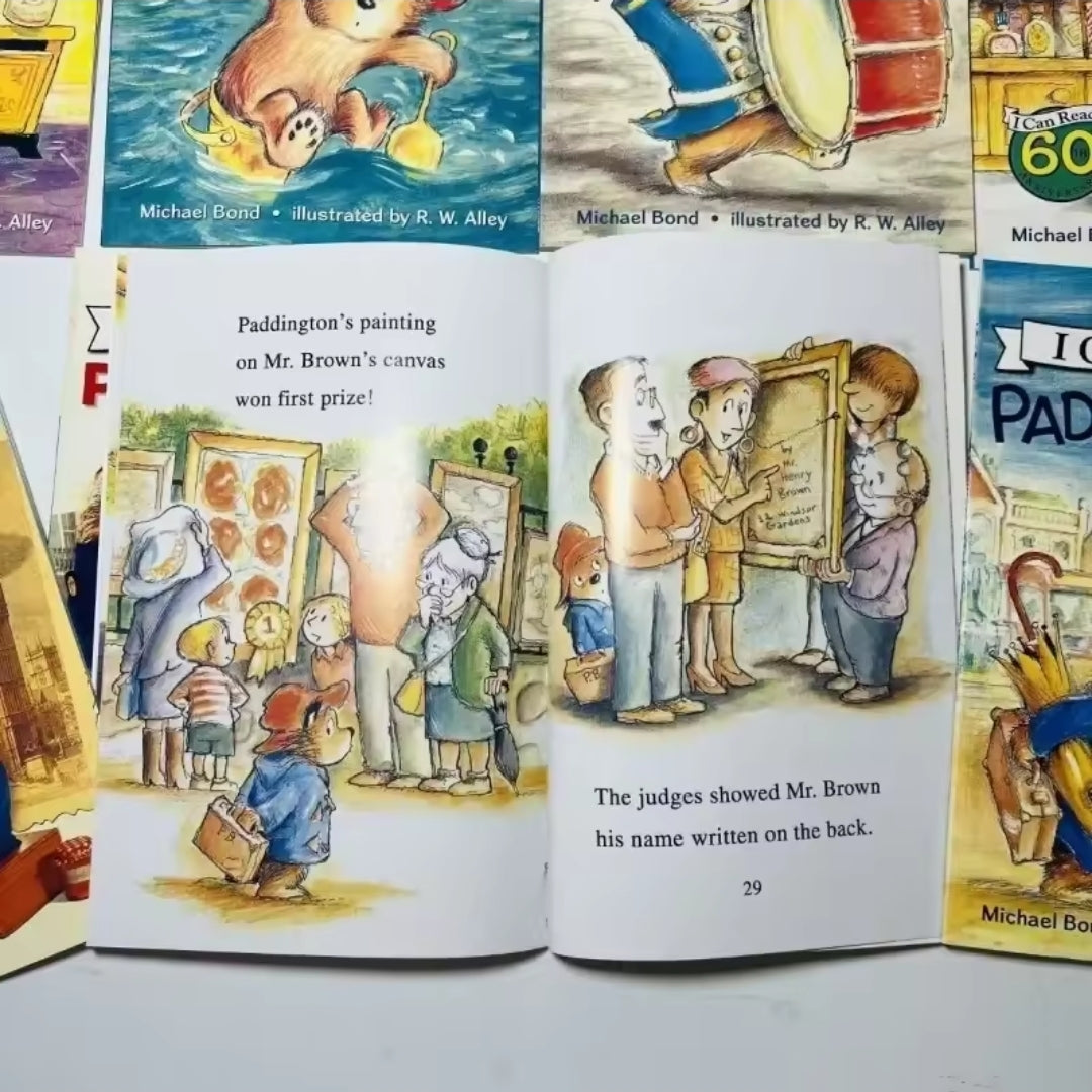 Paddington I Can Read! Level 1 – 8-Book Collection | 4+