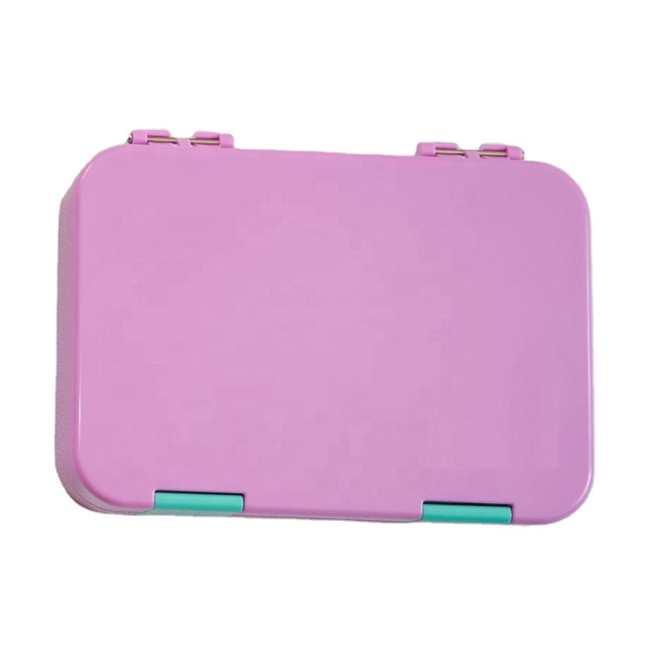 Premium Tritan Kids Lunch Box – Leakproof School Bento Box | Pink + Green