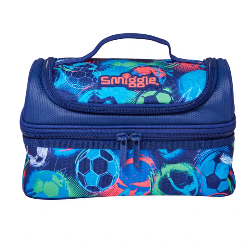 Smiggle Football Design 3pcs Set Backpack 42cm