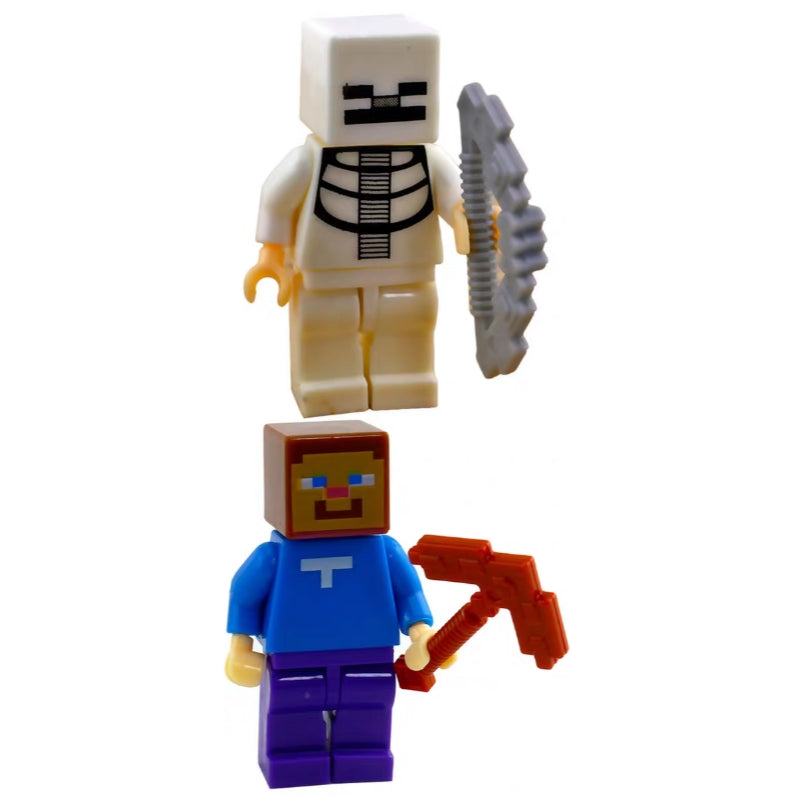 Minecraft Minifigures 12 Pcs With Accessories