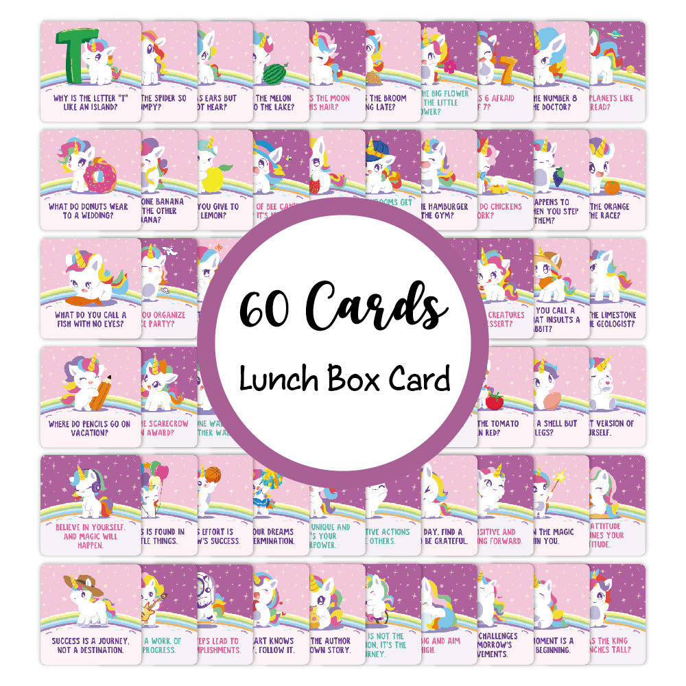 Lunch Box Cards–  Fun Question & Answer Cards for Endless Laughter