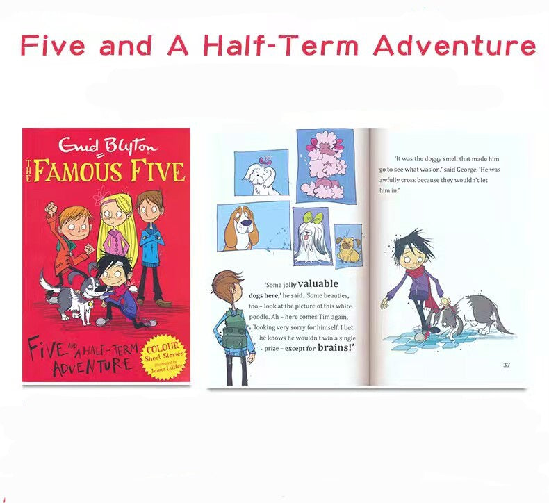 The Famous Five Adventures - Guid Blyton | 9 Books Set | Soft Cover | 7+