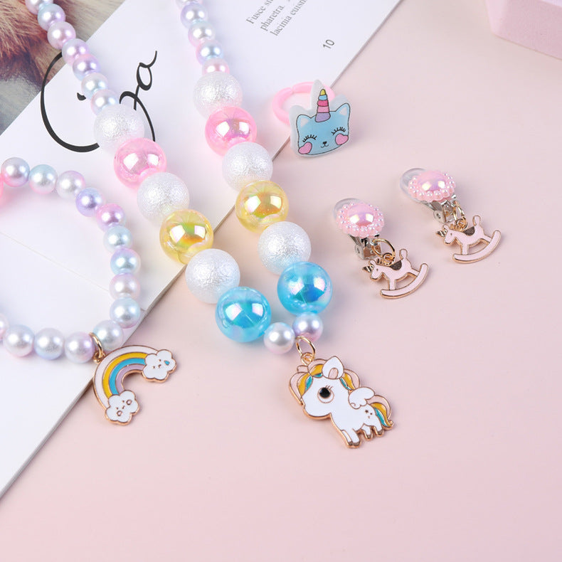 Unicorn Jewelry Set for Girls | Ages 3+