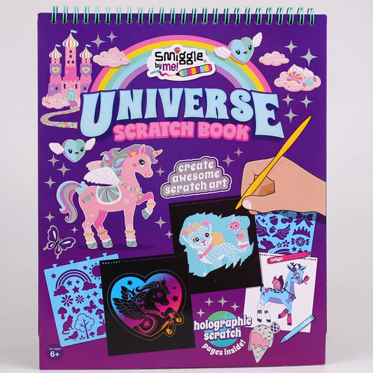 Smiggle By Me! - Universe Scratch Book | 6+
