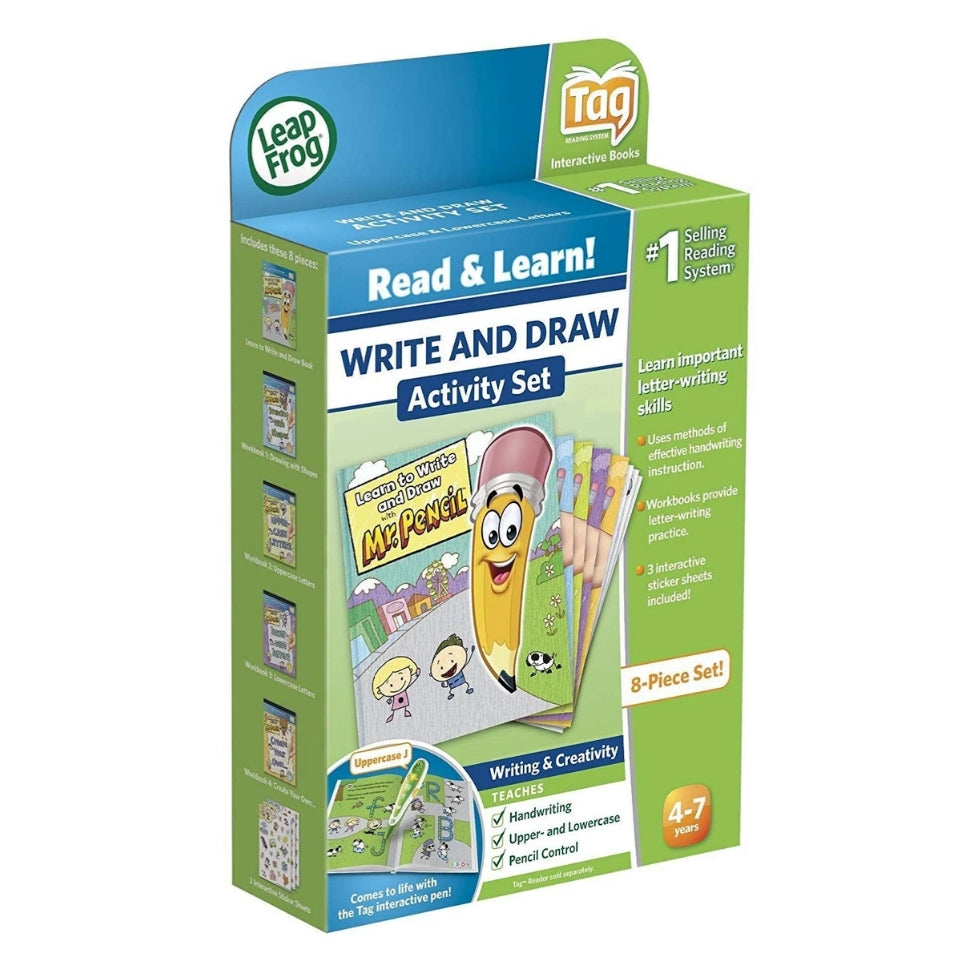 Write And Draw Activity Set 8 Pcs | Interactive Books | 4+