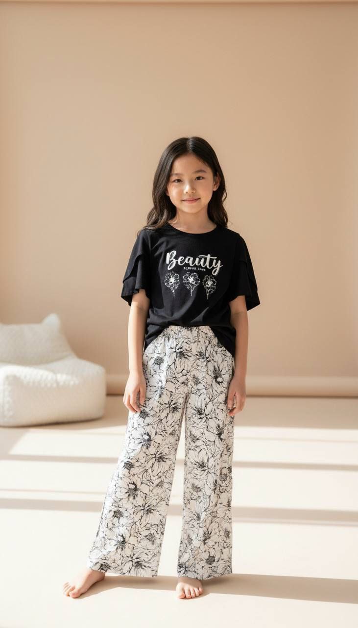 Girls Cotton Beauty – Soft Summer Outfit | Size 8-14y