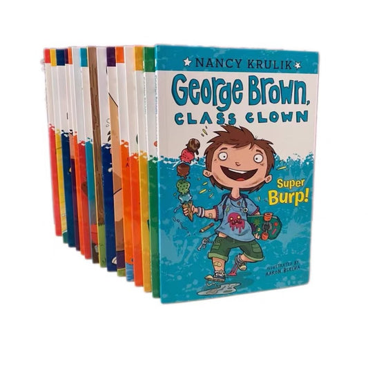 Super Burp George Brown Class Clown 19 Books Set