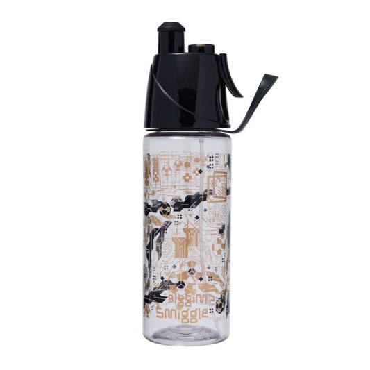 Smiggle Water Bottle - Gold Football | 560ml