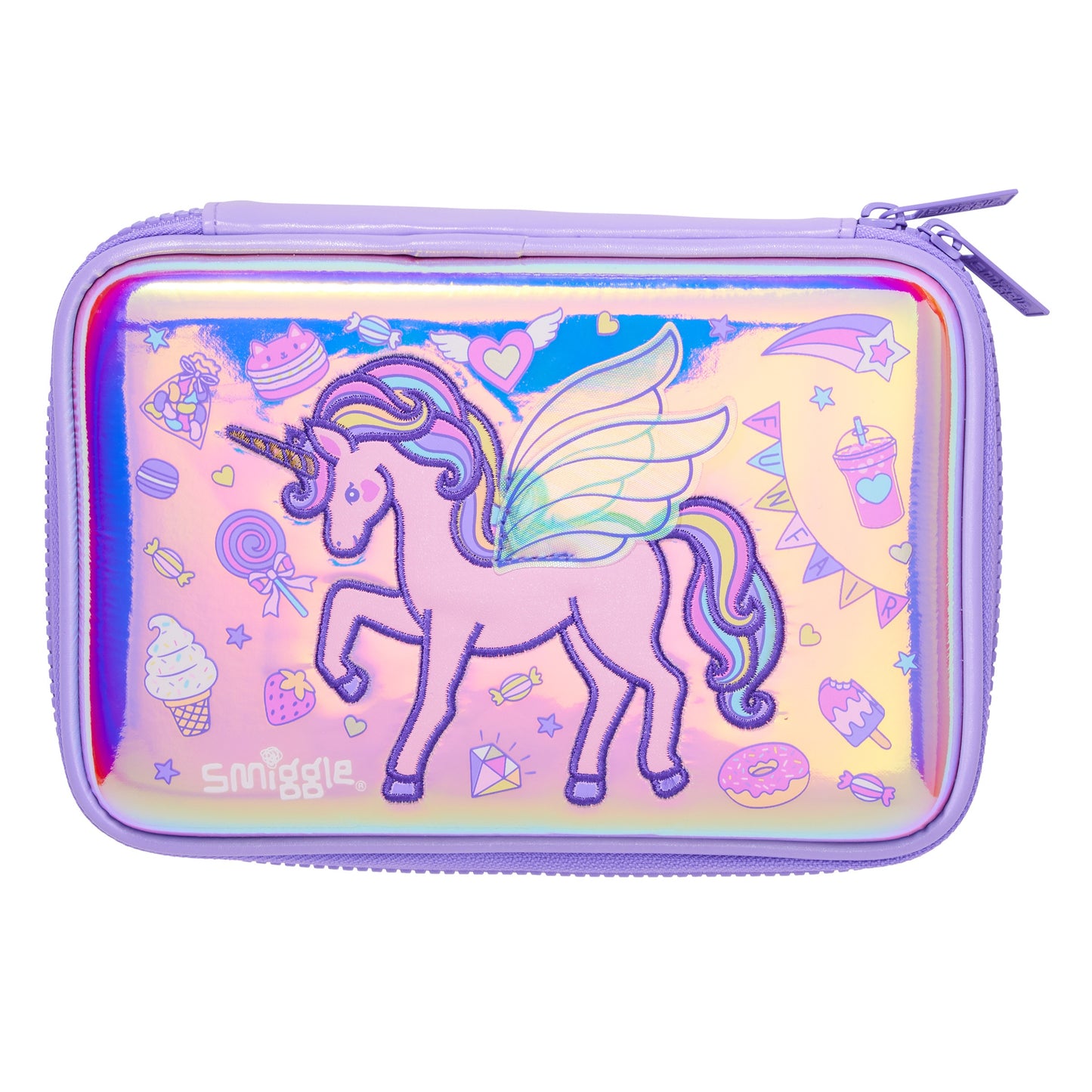 Smiggle Pencil Case | Hardtop | Unicorn