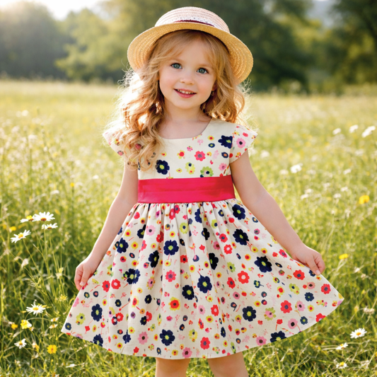 Amazing Floral Dress Size 3-5y