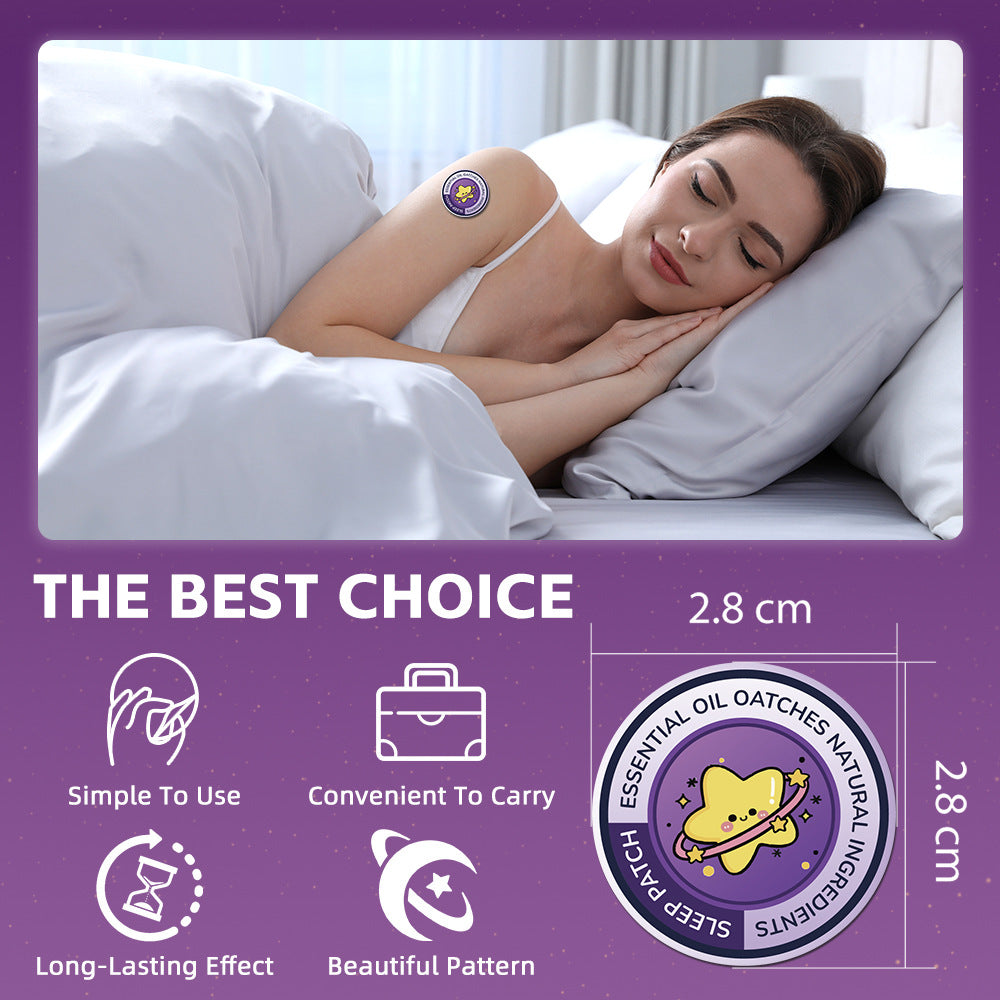 Sleep Support Patches Easy Sleep Calming Lavender 24 Pcs