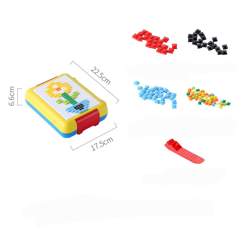 Lunch Box - Building Blocks | Fork & Spoon | 22.5×17.5×6.6cm