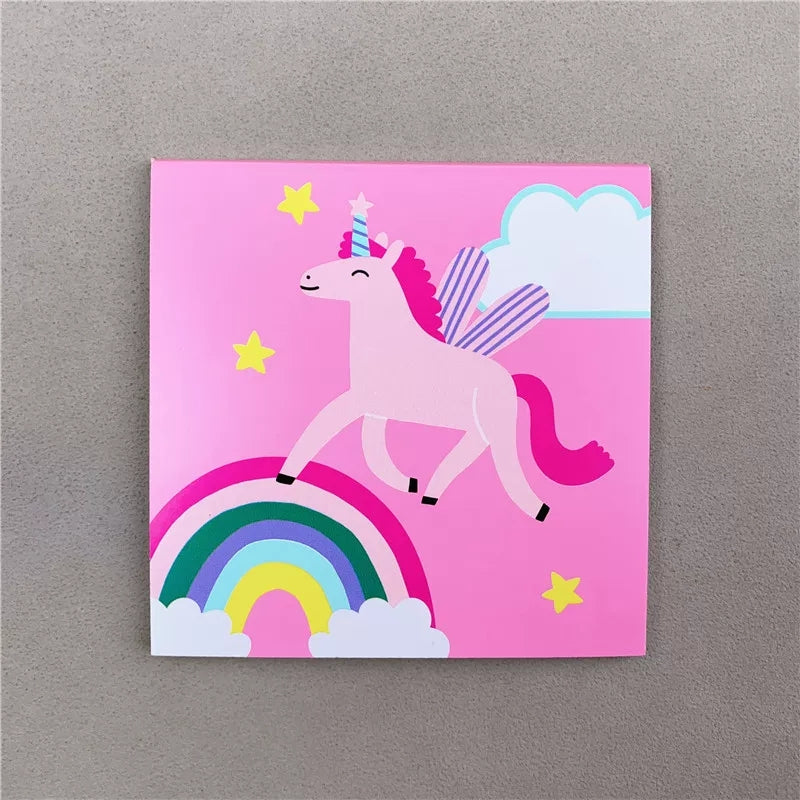 Coloring Notebook for Kids – Cute Pocket Drawing Books 4pcs