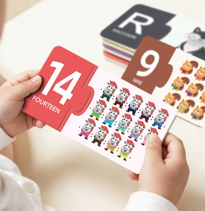 Kids Matching Puzzle Game – Letters or Numbers | 3+ | Size 17×18×4cm