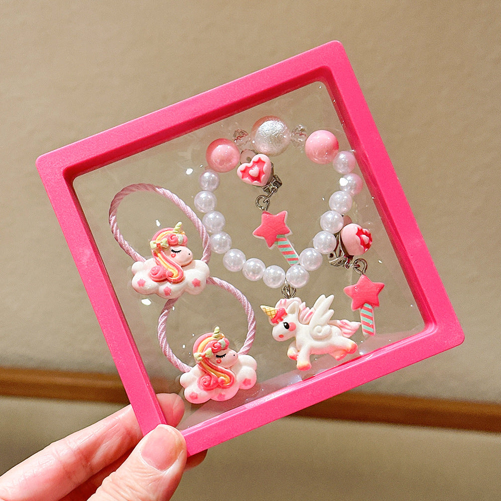 Kids Jewelry & Hair Accessories Set | 3+