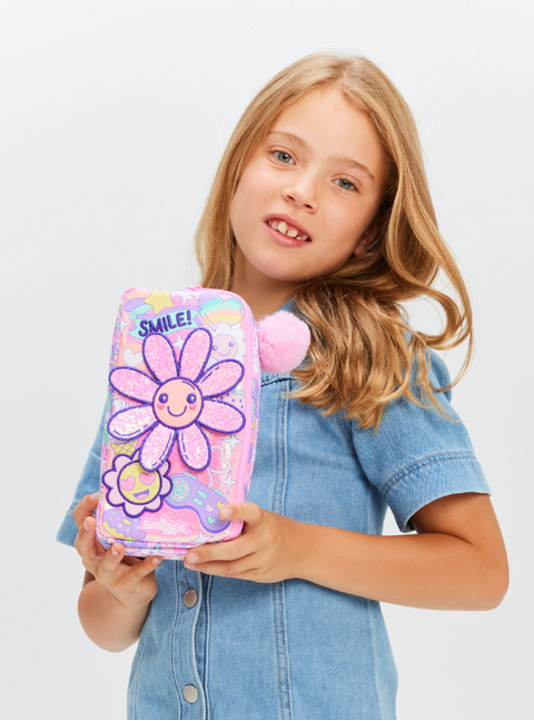 Smiggle Pencil Case | Flower | Smile