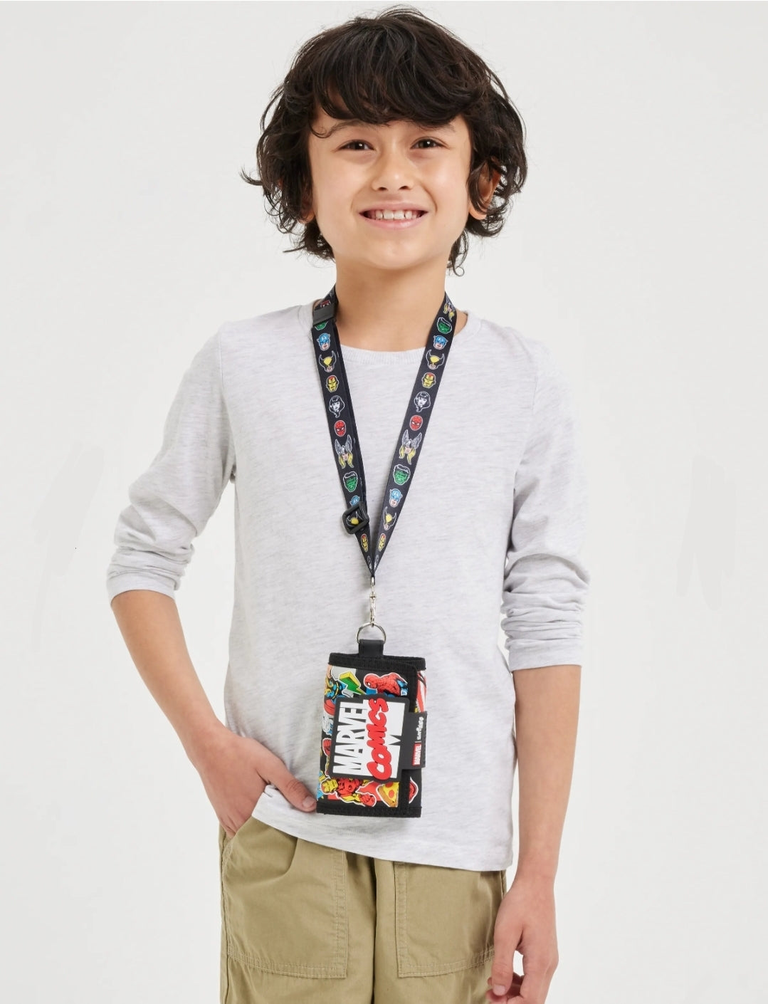 Smiggle Wallet Lanyard | Marvel Comics