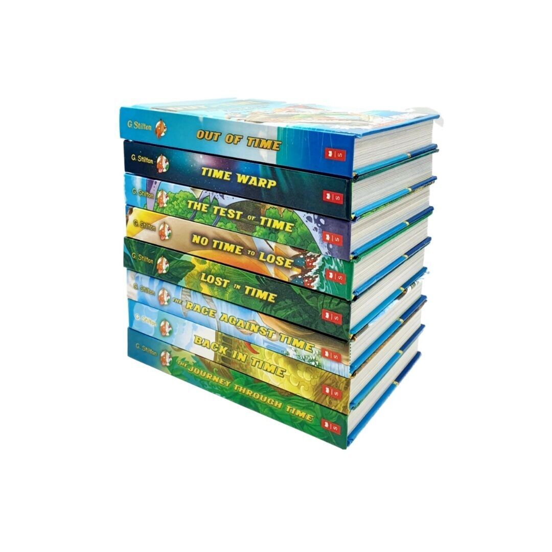 The Journey Through Time Geronimo Stilton - 8 Books Set | Hard Cover | 7+