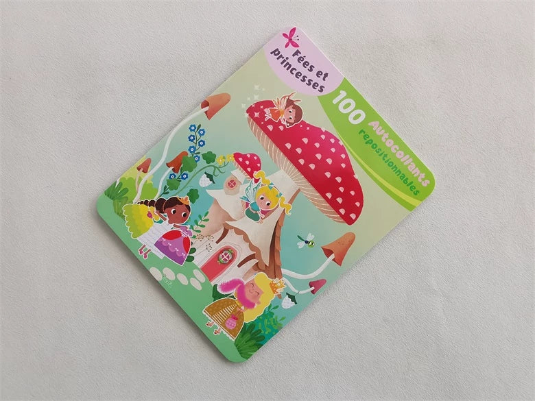100 Autocollants Repositionnables - French Book | Soft Cover | 3+
