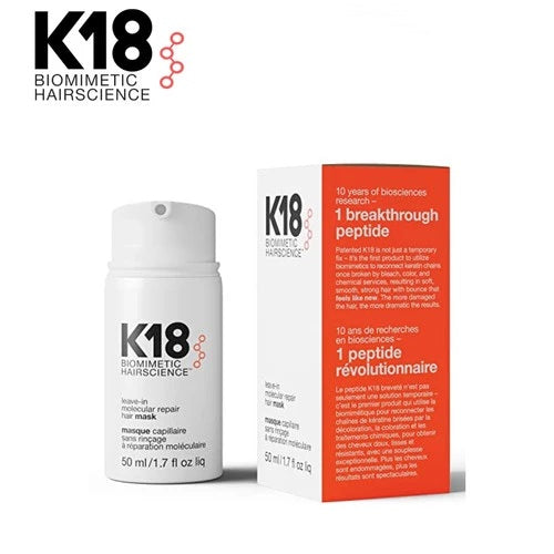 K18 Peptide - Leave in Molecular Repair Hair Mask at Home 50 ml