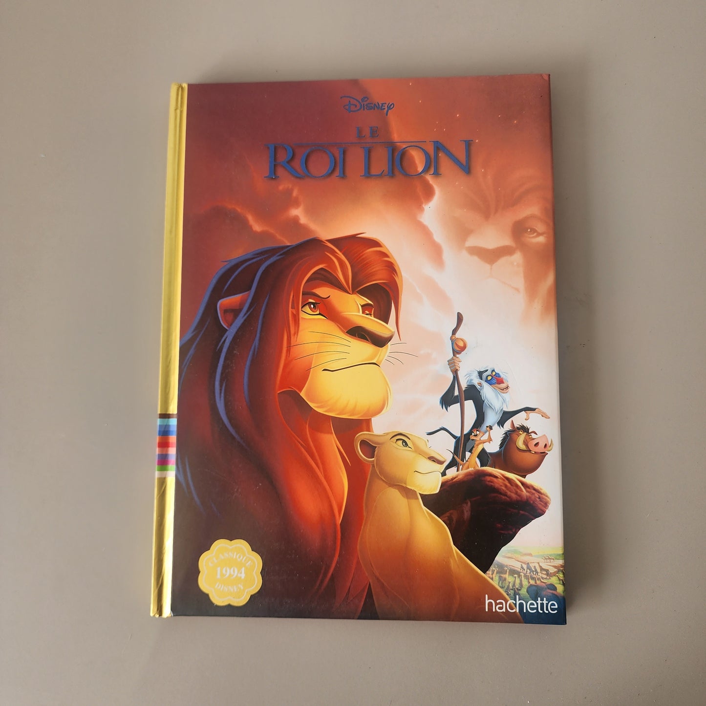 Disney " Le Roi Lion " French Book | Hard Cover | 3+