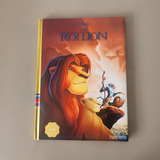 Disney " Le Roi Lion " French Book | Hard Cover | 3+