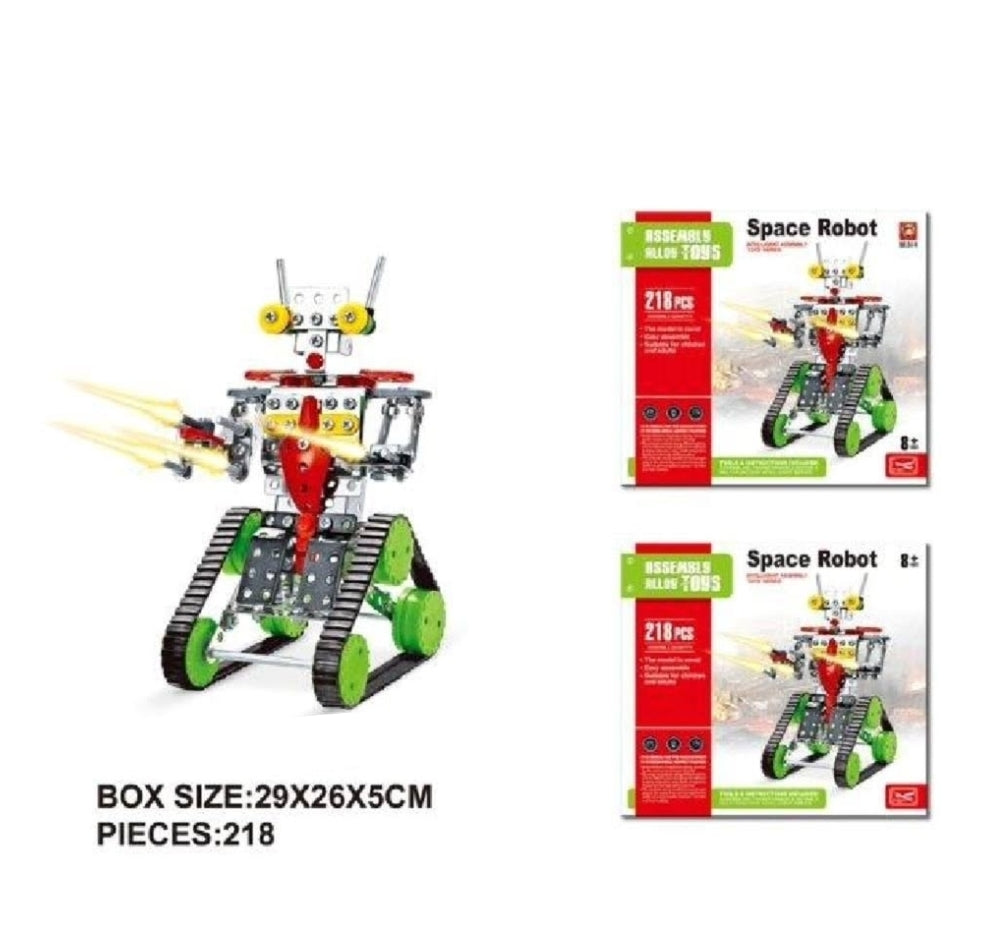 Space Robot Toy 218 Pcs | 8+