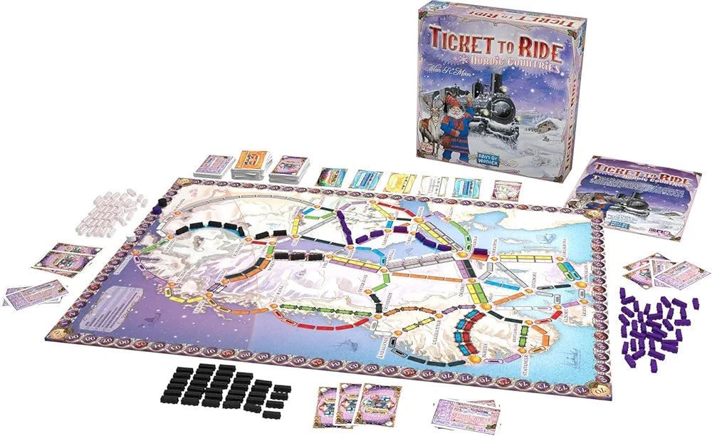 Ticket To Ride Nordic Countries | Board Game | 8+