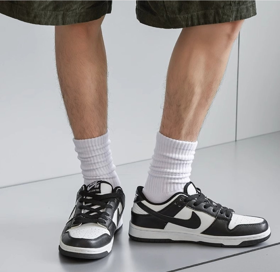 White Cotton Long Socks Size 37-45