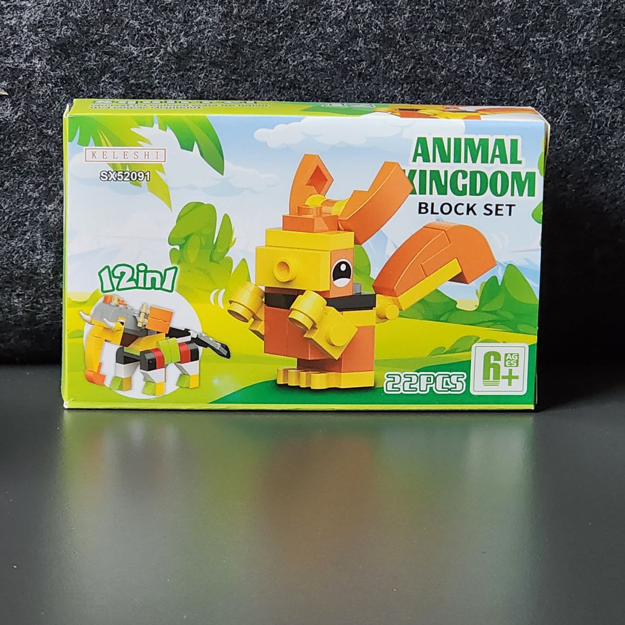 Building Blocks Animals 12in1-3D Puzzle,Logic&Tricky Games