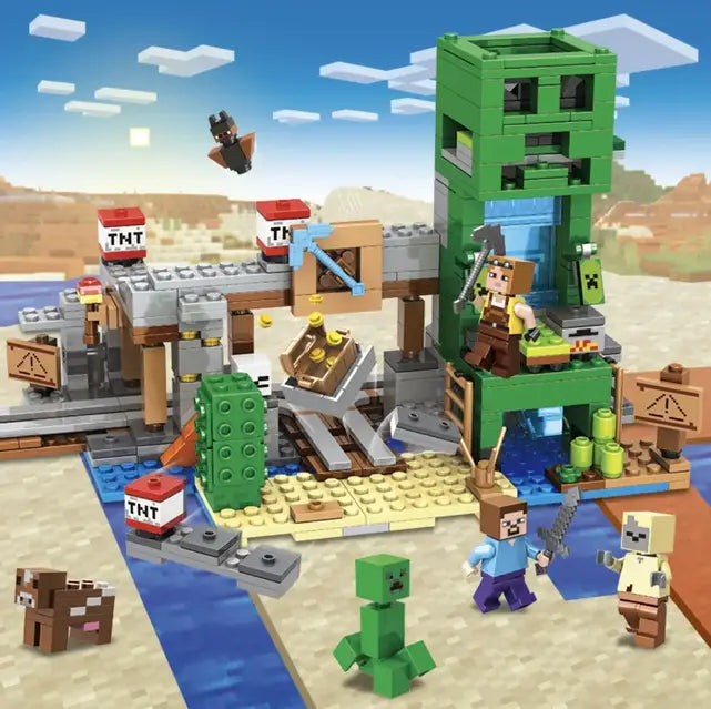 Minecraft  Building Blocks Set – 643 Pieces | 6+
