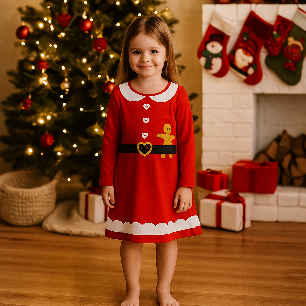 Christmas Dress George Age 5-6y
