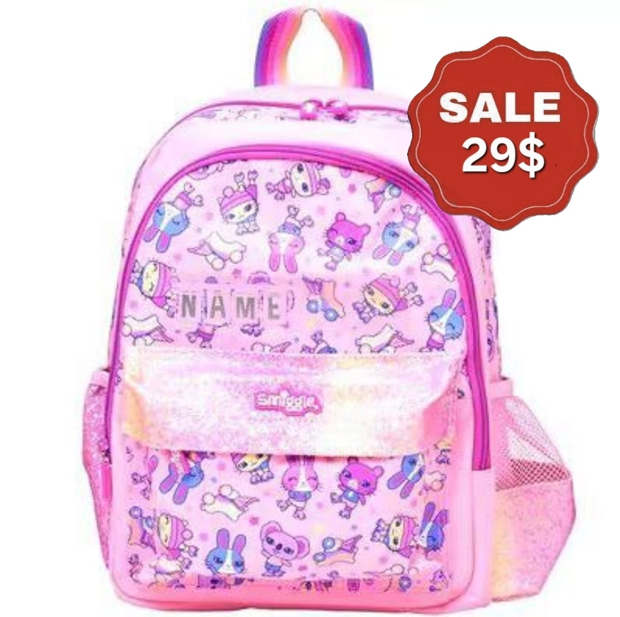 Smiggle Small Backpack Animals Design 38cm KG1-KG3