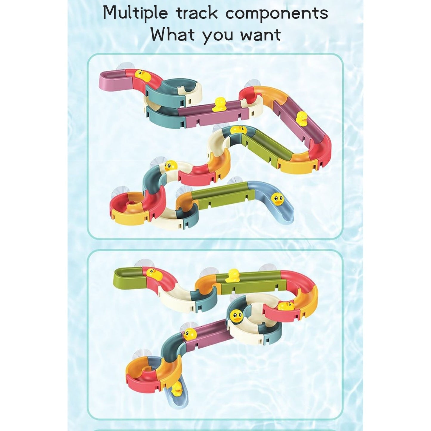 Slideway Bath Toy | 34pcs | 3+