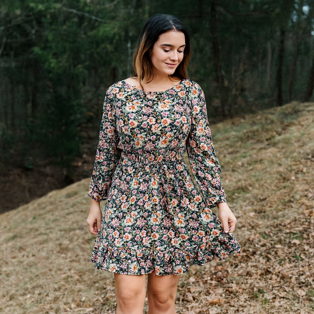 Floral Dress For Women Brand:Peacocks Size M