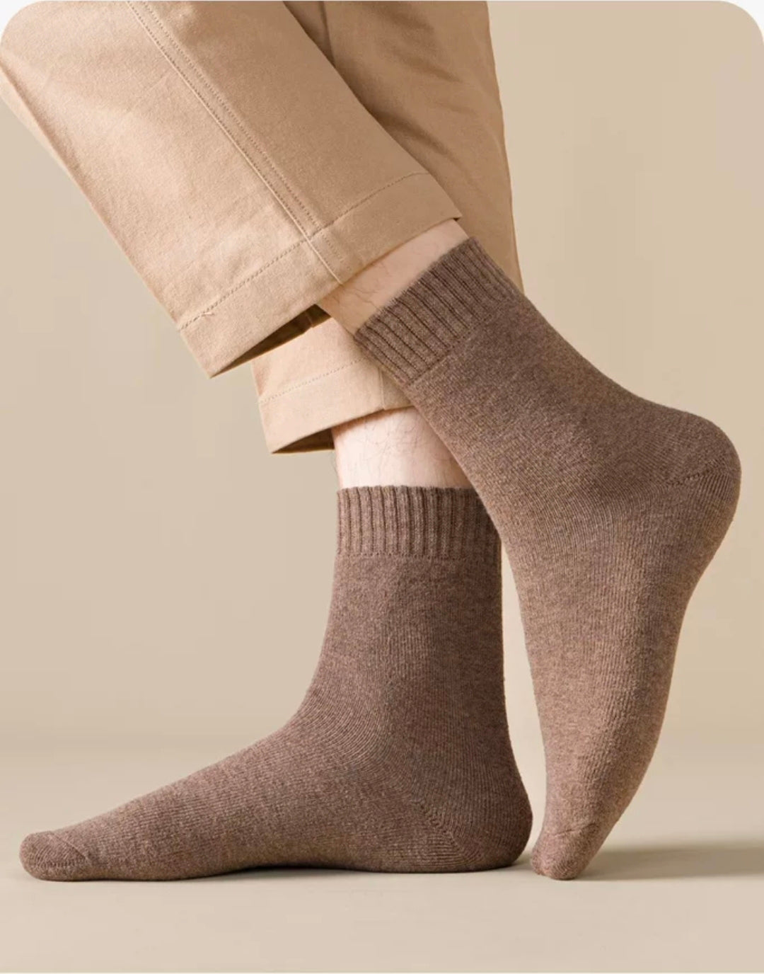 Extra-Thick Wool Blend Winter Socks | Size 36–44