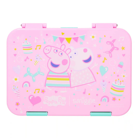 Smiggle Lunch Box Peppa Pig | 21×15×4.5cm