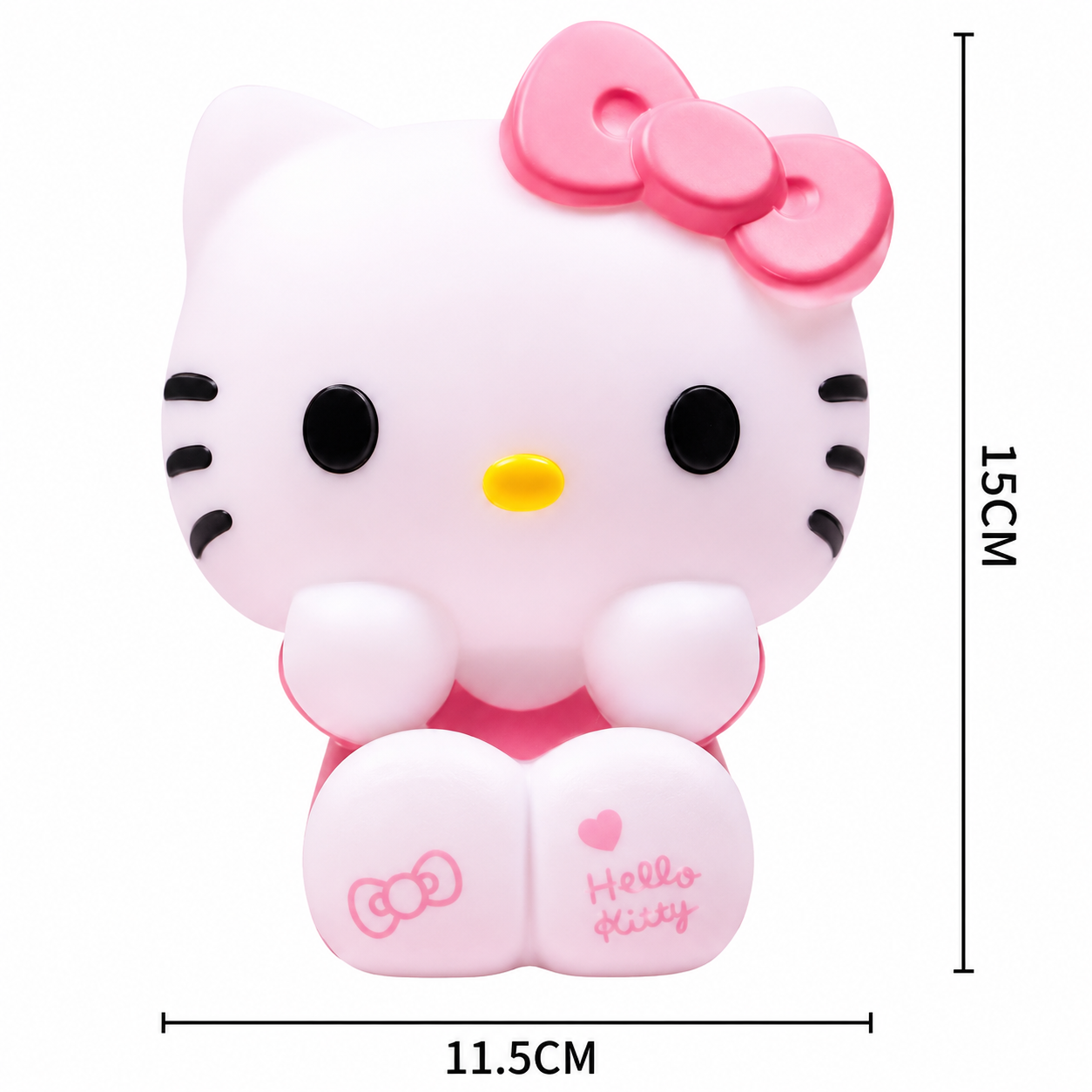 Helo Kitty Silicone Lamp - Patting Night Light | Usb Rechargeable | 3+