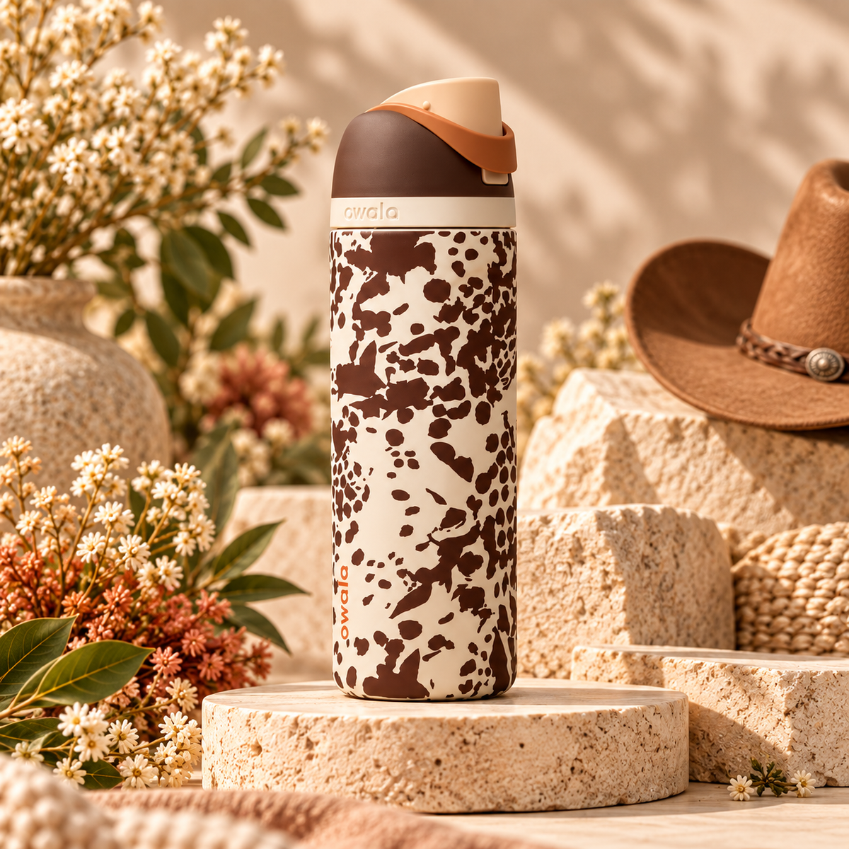 Owala Stainless Steel FreeSip Leak-proof | Cowgirl Core | 710-950ml