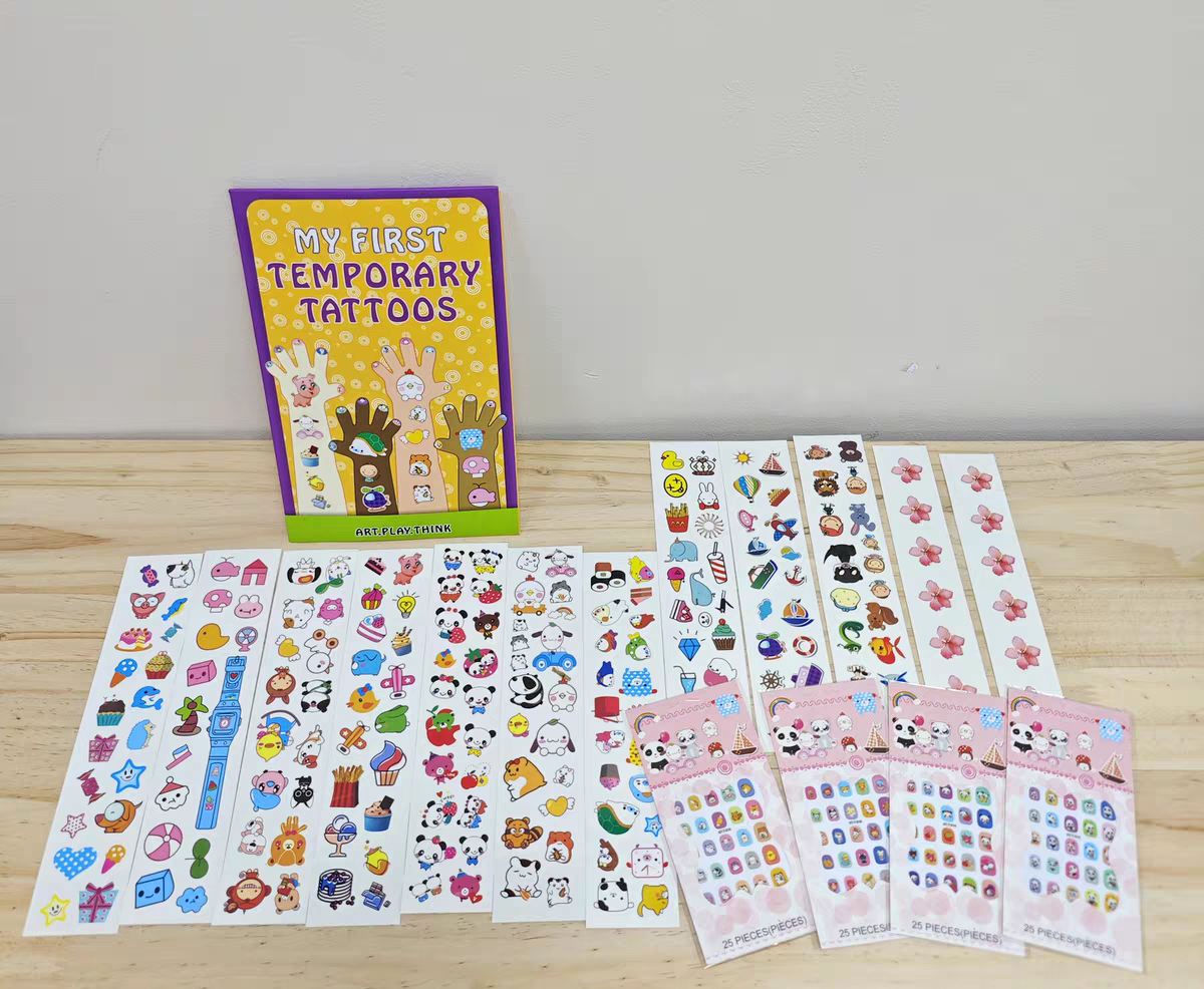 My First Temporary Tattoos | Tattoos & Nail Stickers for Kids