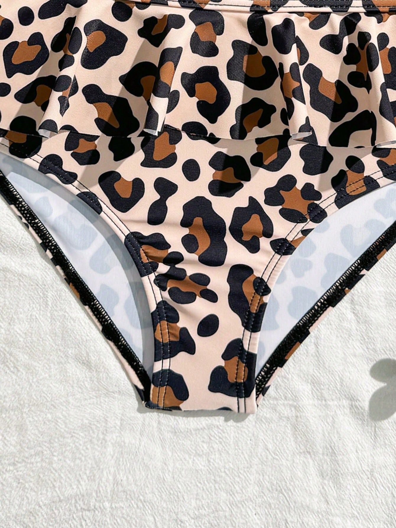 Girls 2pcs Swimwear Set- Lion  | Size 4–7Y