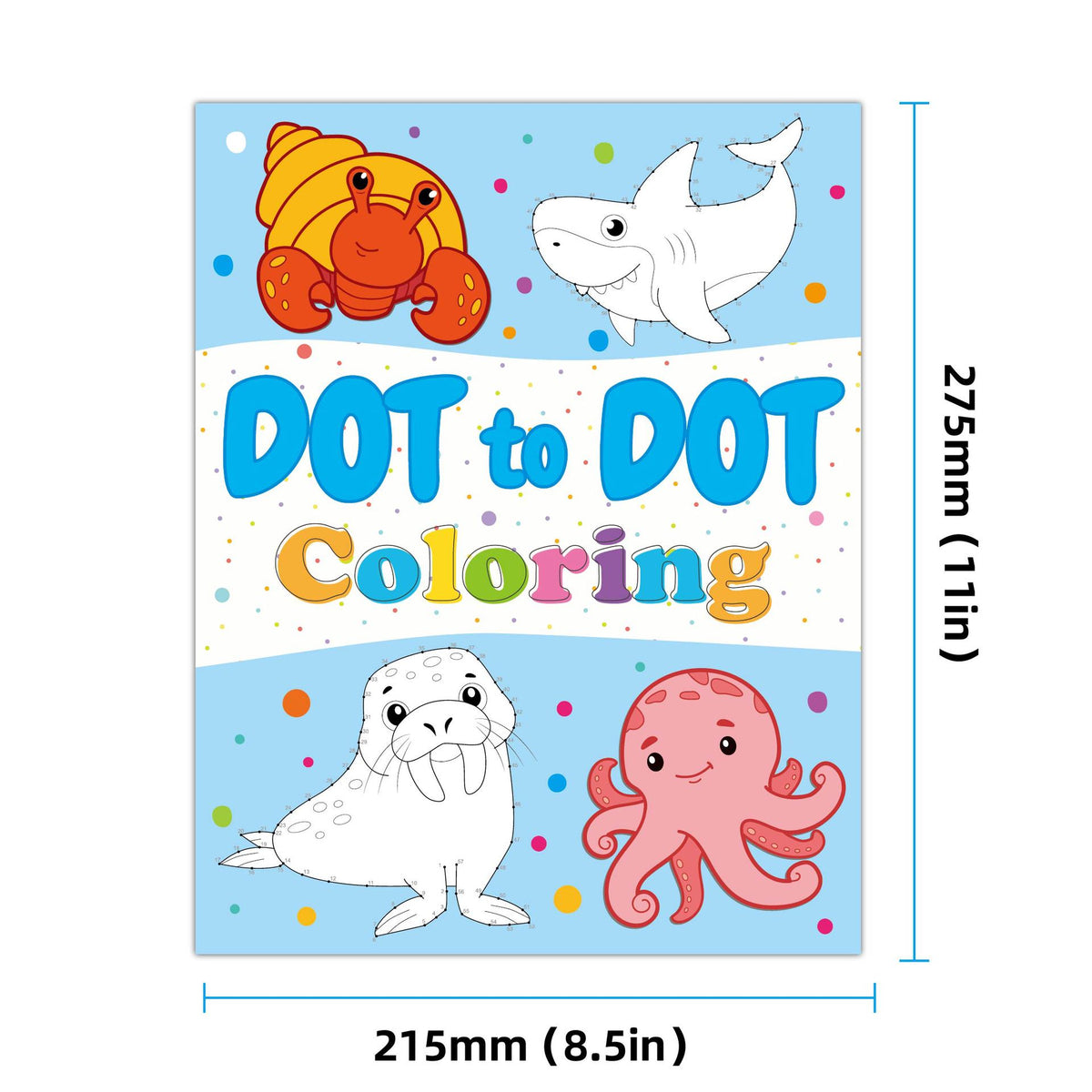 Kids How to Draw Step-by-Step Activity Book – | Size 27.5×21.5cm