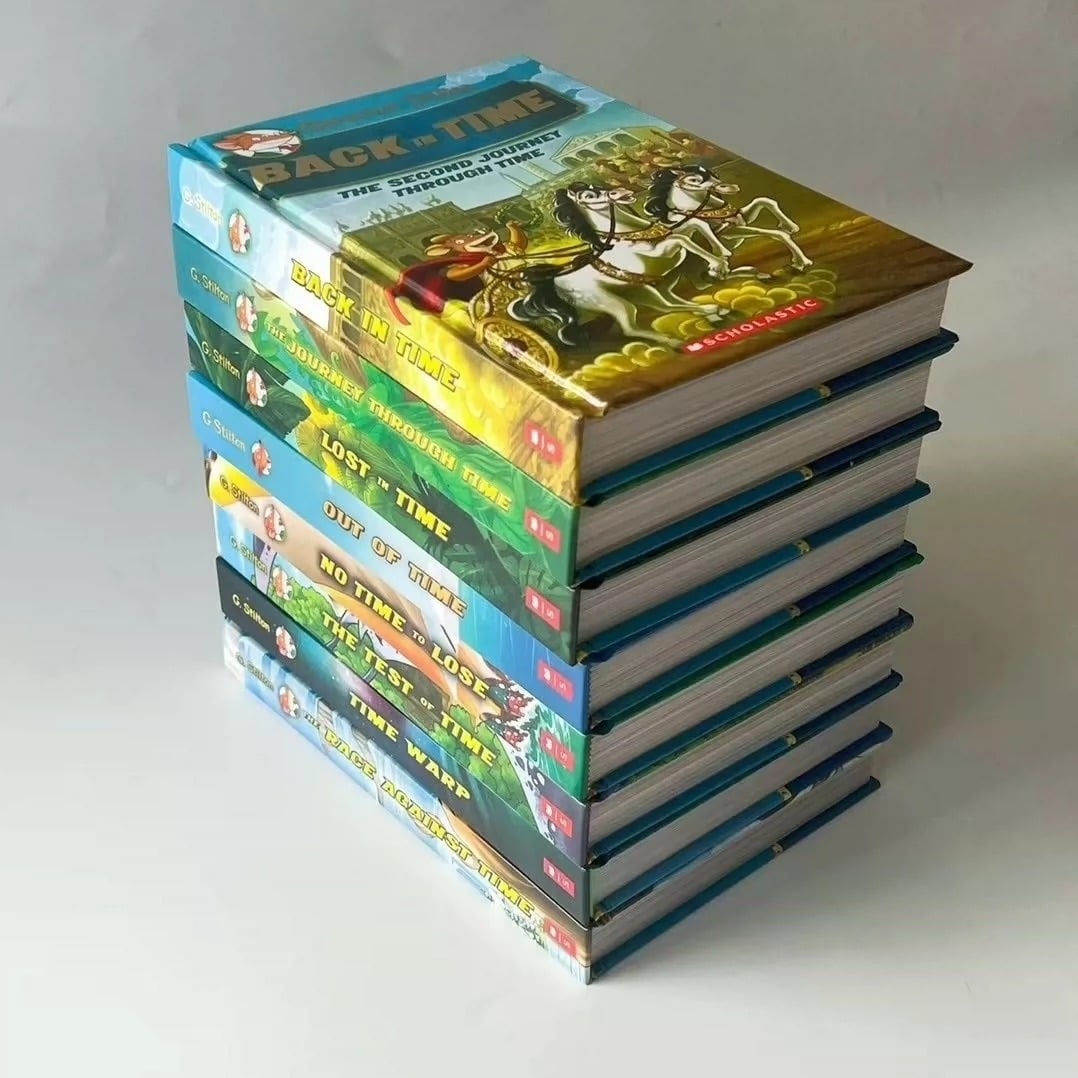 The Journey Through Time Geronimo Stilton - 8 Books Set | Hard Cover | 7+