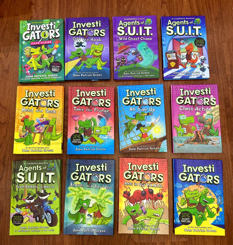 Investigators By Jhon Patrick Green - 12 Books Set | Hard Cover | 7+