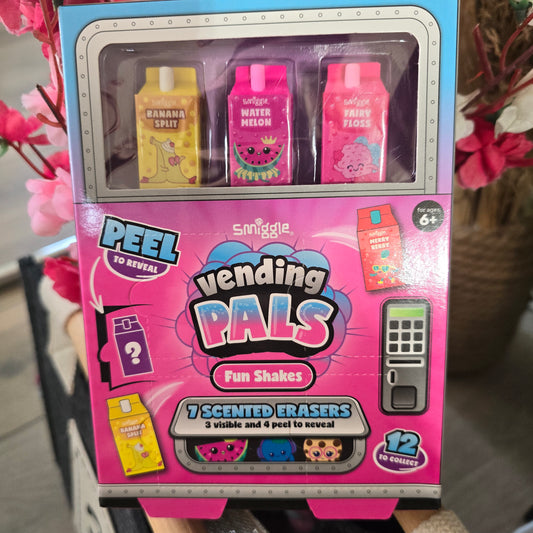 Smiggle Scented Erasers Pack Of 7 Fun Shakes Design